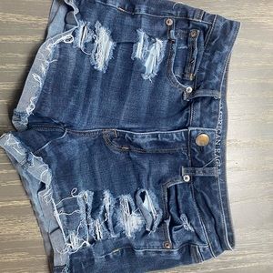 American eagle jean shorts